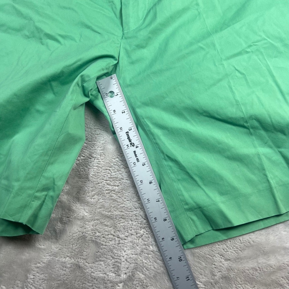 NWT Ralph Lauren Purple Label Mens 38 Shorts Green Cotton Luxury Made in Romania - Picture 4 of 8